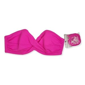 NWOT Victoria's Secret Twisted Bandeau/Halter Swim Top